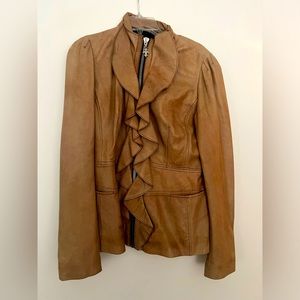 Royal Underground “Butter-soft” real leather jacket
